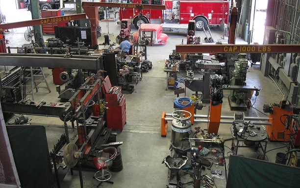 West Coast Frame & Collision Repair Machine Shop