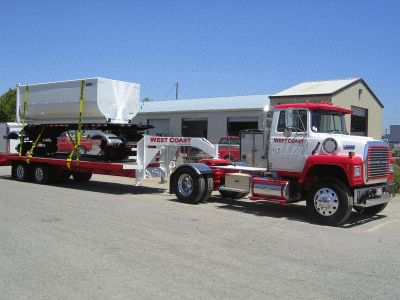 West Coast Frame & Collision Repair Truck and Trailer